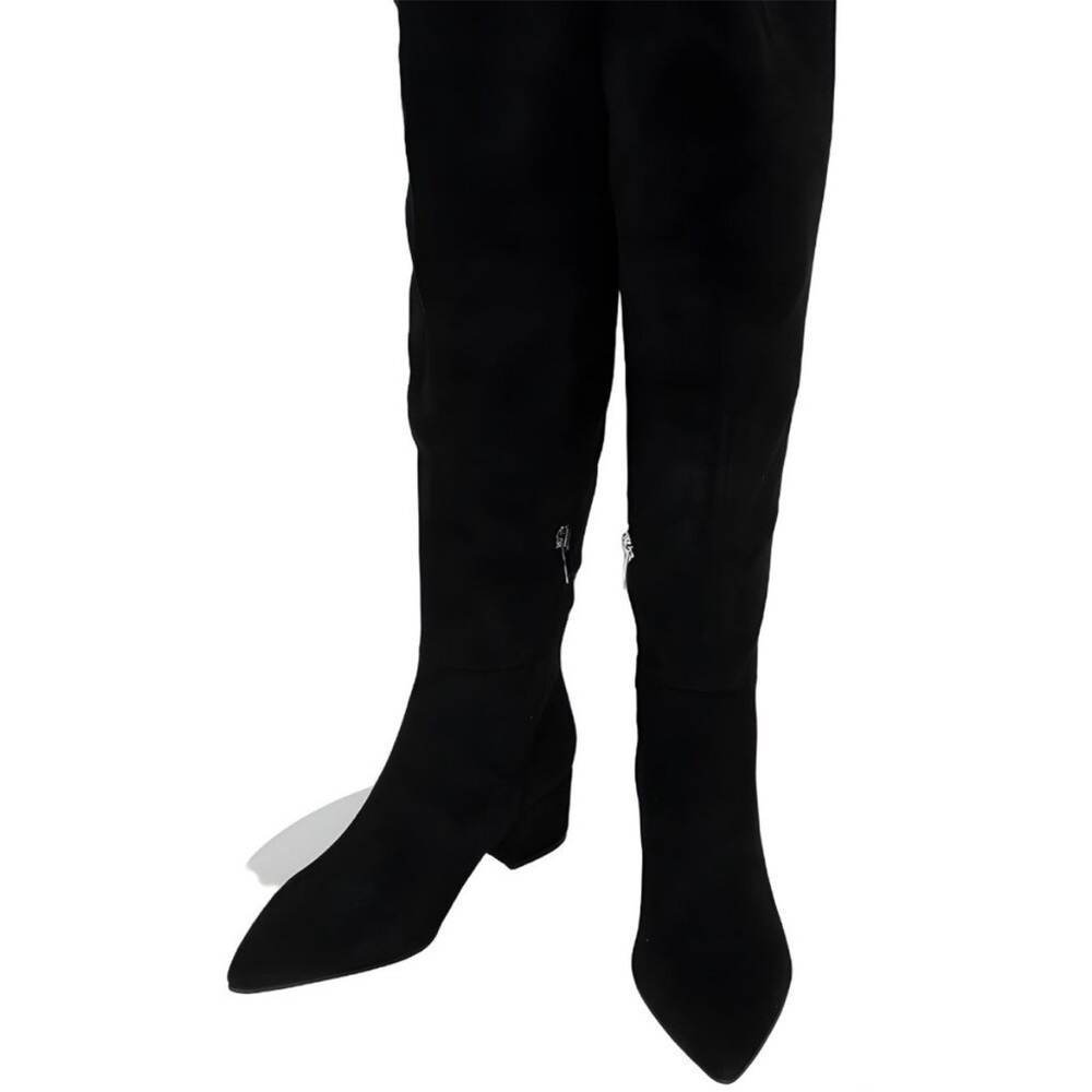 Elegant New in box Marc Fisher Black Women's Over the Knee-High Boots - Picture 11 of 12